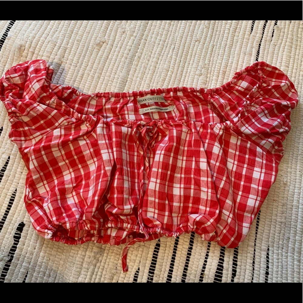 Urban Outfitters Off the Shoulder Crop